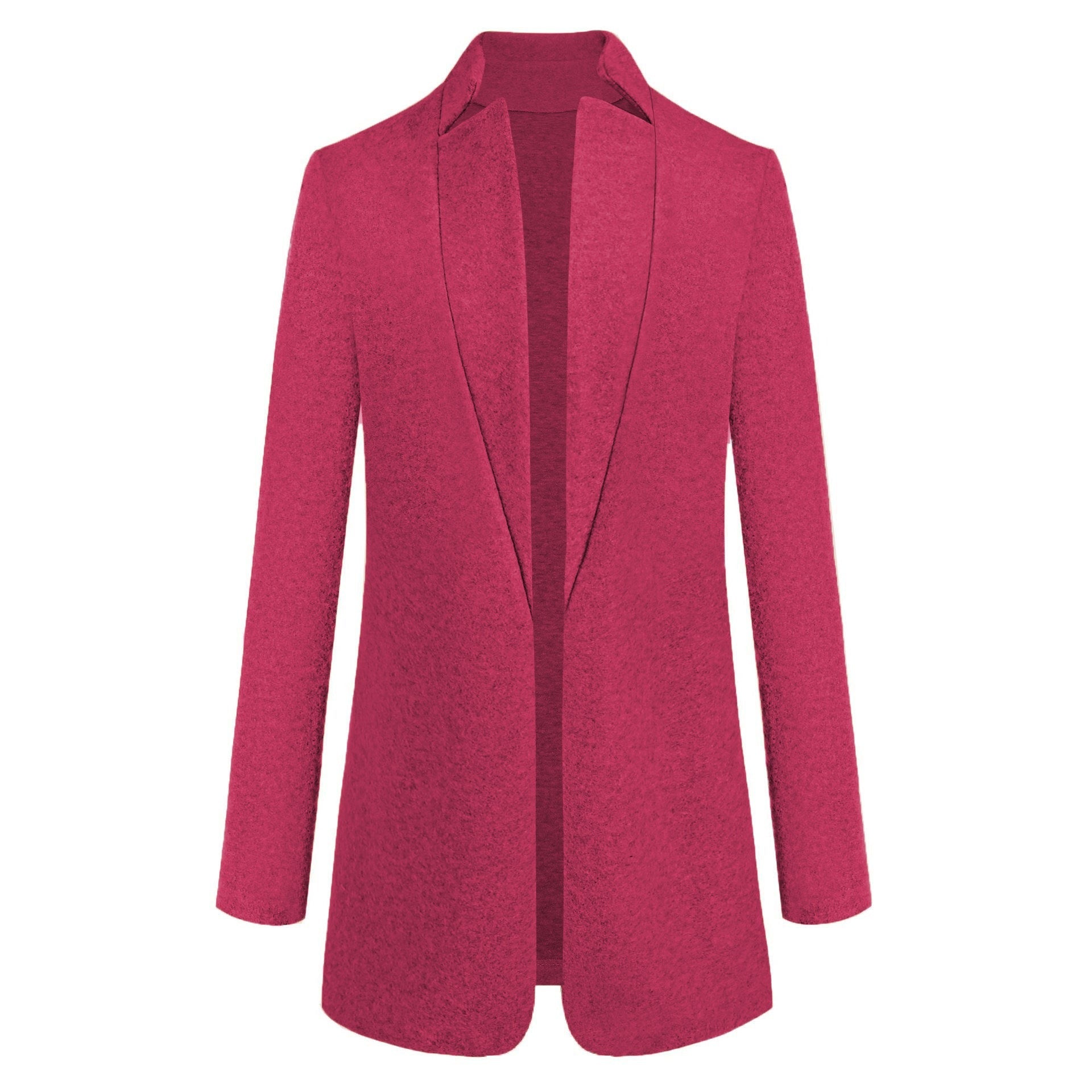 Long Wool Coat for Women, Plus Size, Winter Warm