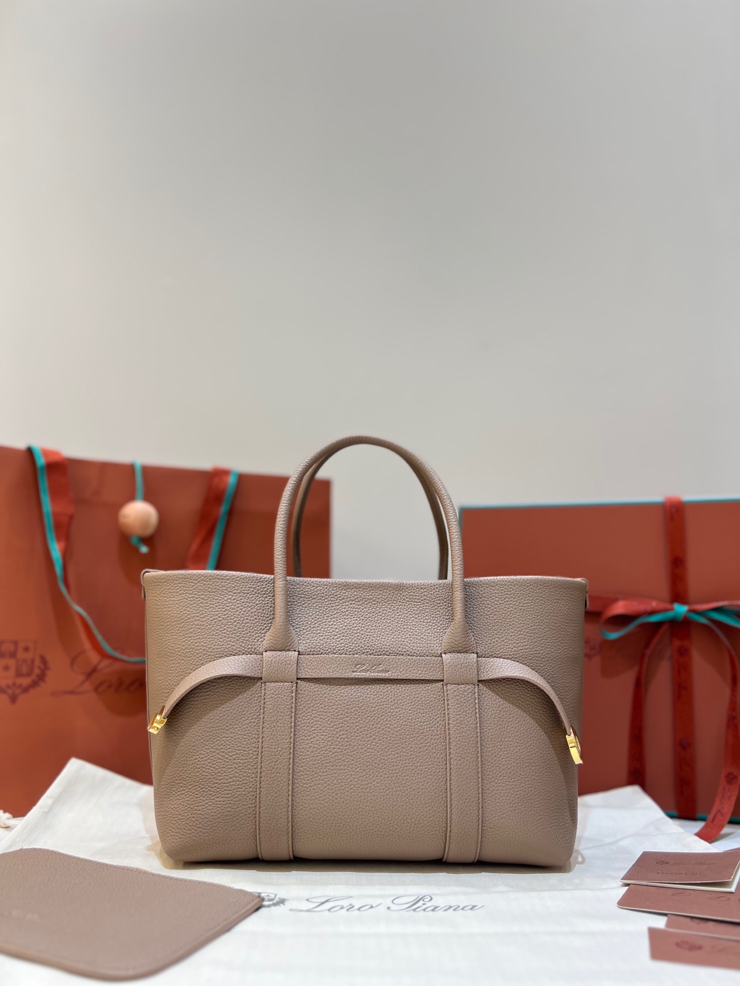 Loro Piana Ghiera Small Shopper