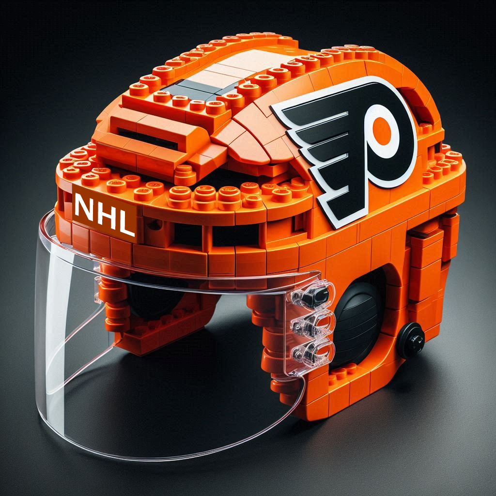 NHL LEGO Building Block Helmet