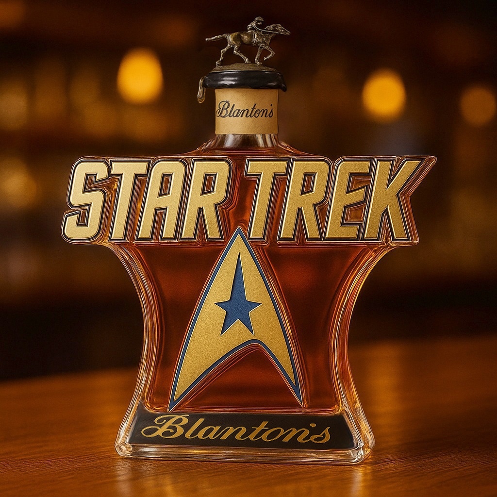 Star Trek 60th Anniversary Limited Whisky Bottle