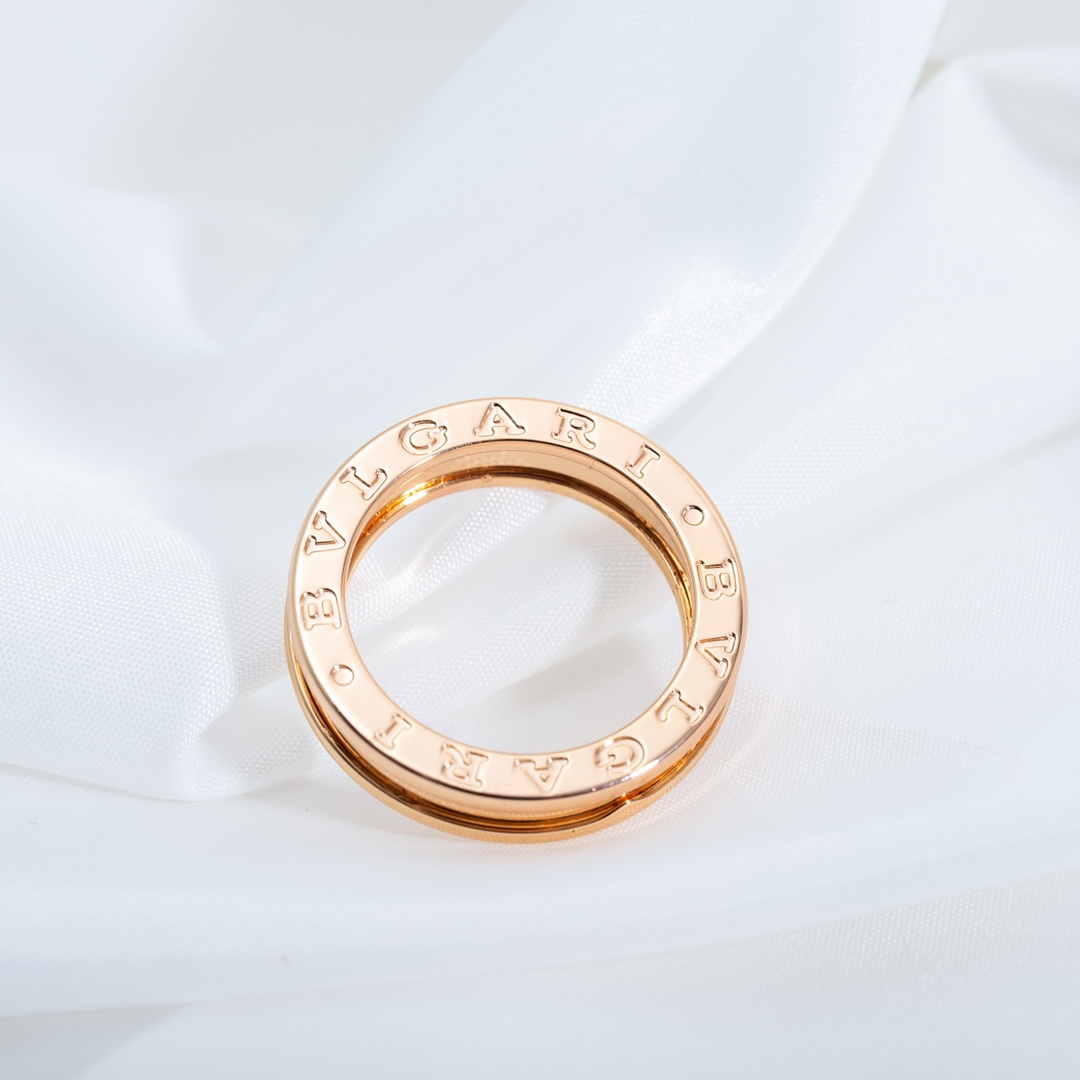 Bulgari zero single band diamond-free ring