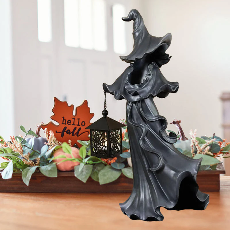 🔥Last Day Promotion-50% OFF🔥Witch With Lantern Decoration