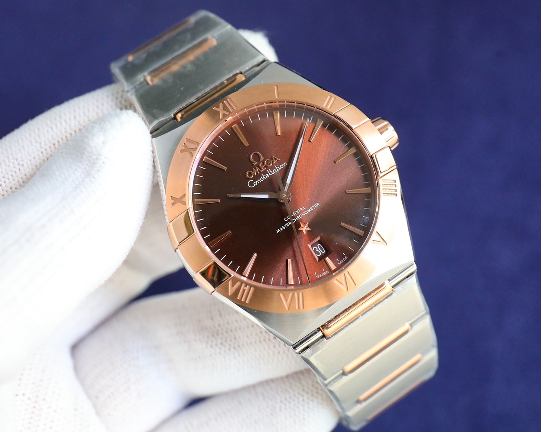 Omega fifth generation constellation series men's watch