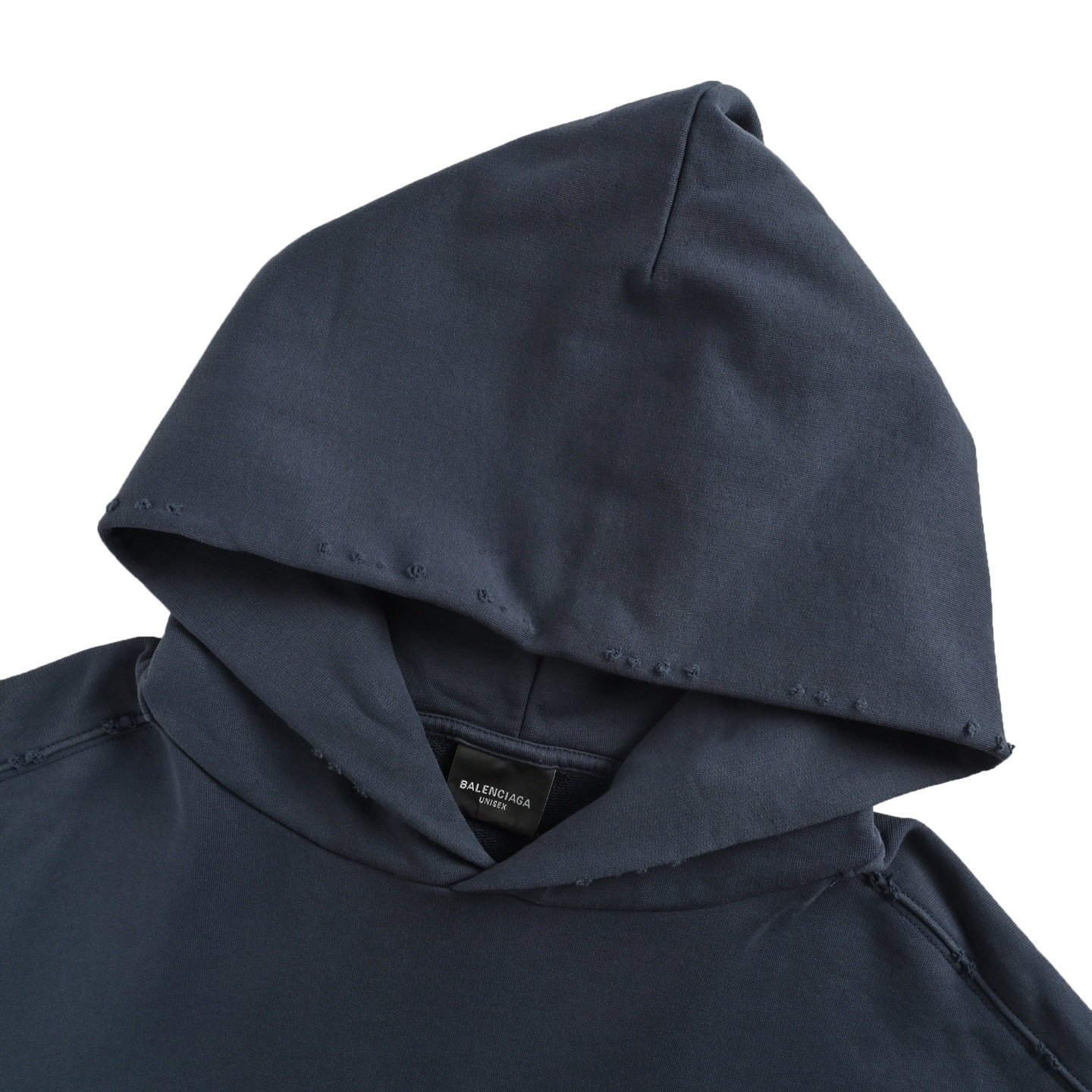 Balenciaga 25Fw Double B Print Hoodie