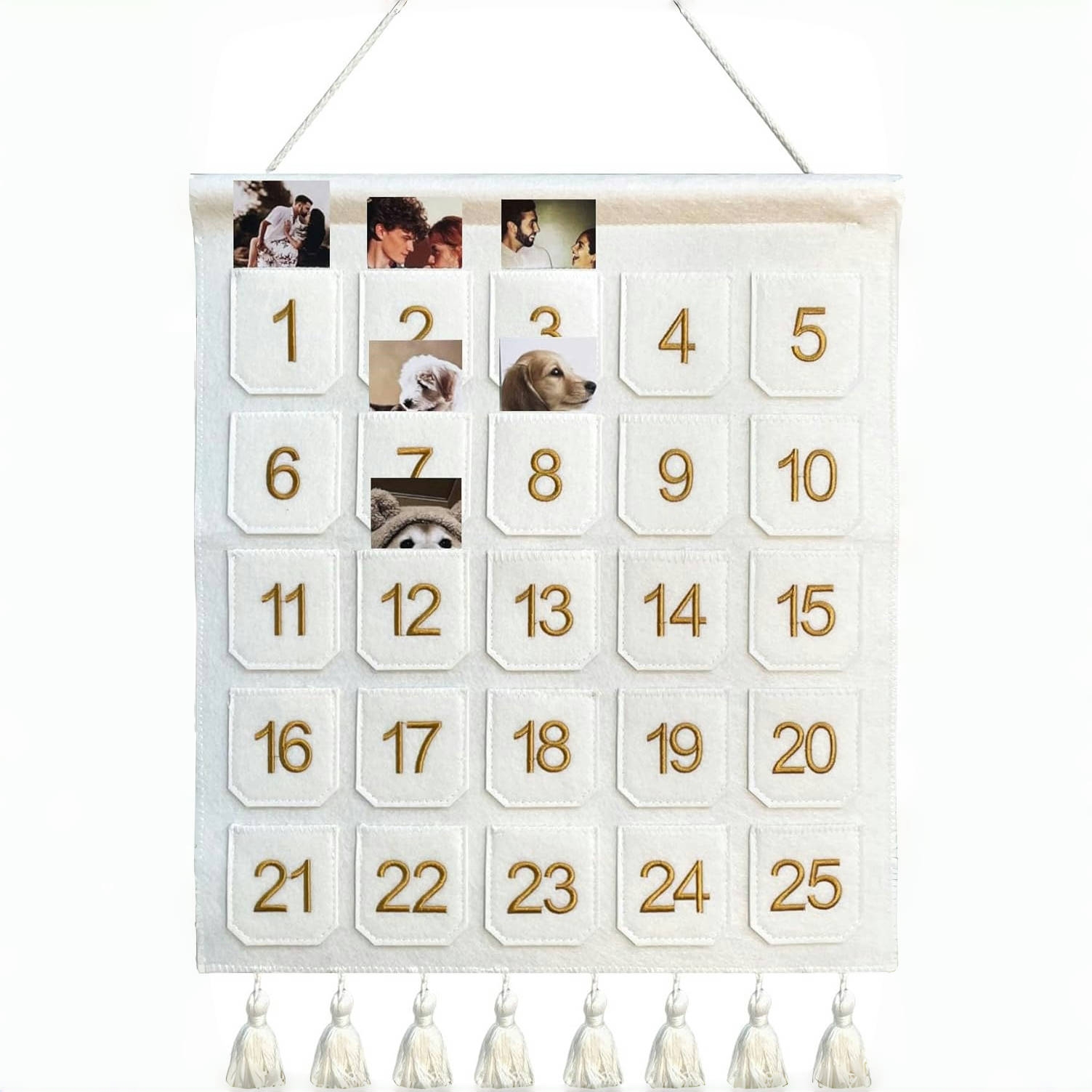 🔥CHRISTMAS ON SALE🔥Christmas Countdown Advent Calendar with Pockets