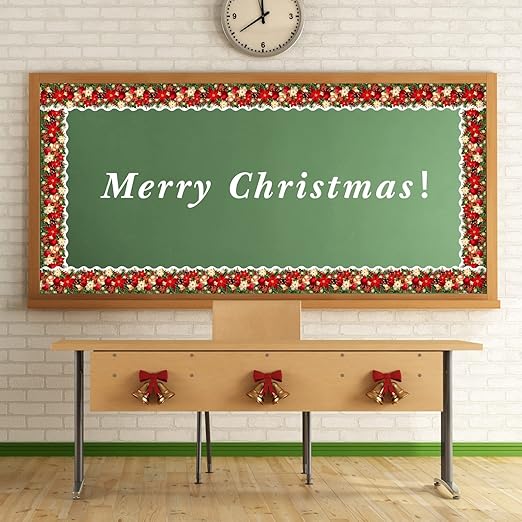 🌲🌲Christmas Holiday Decorative Border Tape - 🎁🎁(1 roll 21 m/68 ft)