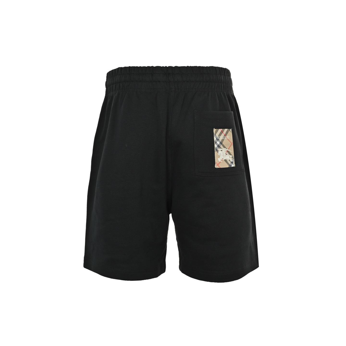 Burberry 25ss Check Horse Patch Shorts with Back Pockets