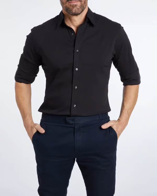 🔥 Last Day 70% OFF 🔥Oxford Stretch Zip Shirt (Buy 2 Free Shipping)