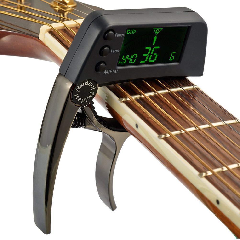 Digital Guitar Capo and Tuner