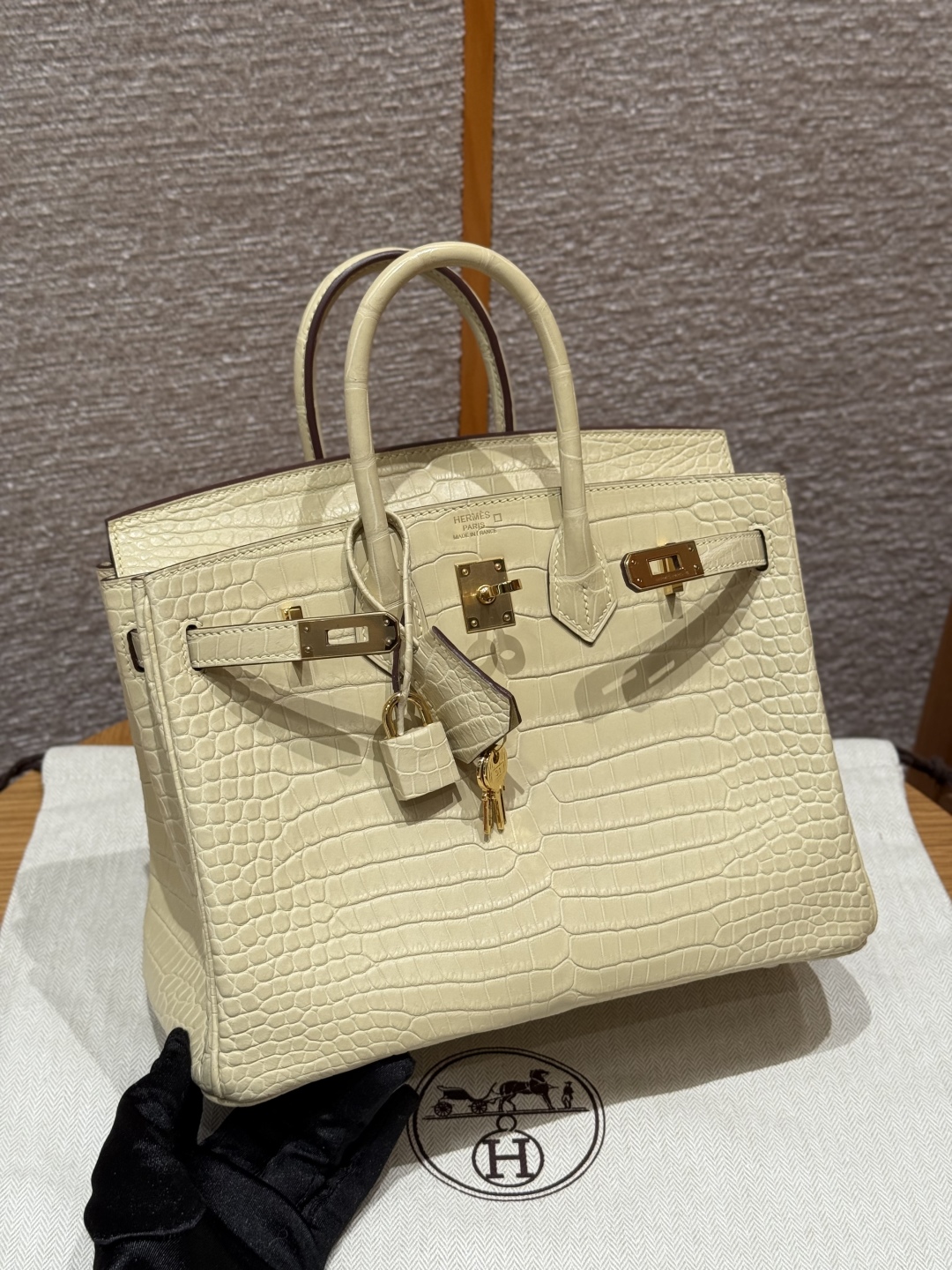 Hermès Birkin Y1Vanille (Handmade to order)