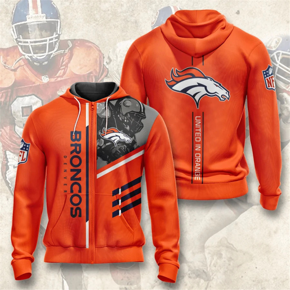 DENVER BRONCOS 3D HOODIE DDBB010