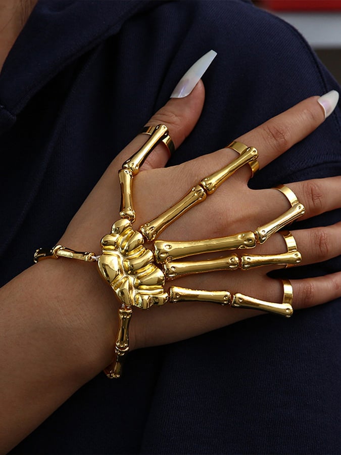 🔥Buy 3 Get 10% Off🔥Women's Halloween Ring Bracelet All-in-One Chain