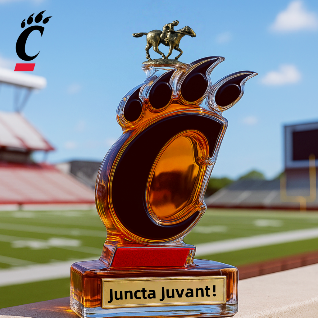 Virginia Tech Hokies Limited Edition Whiskey Bottle