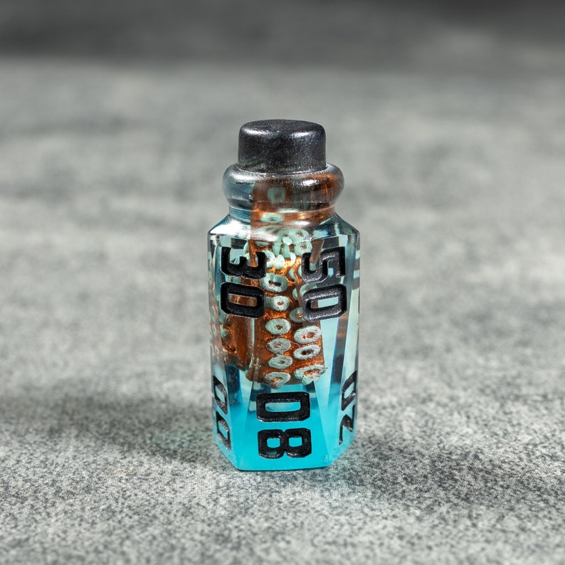 Octopus Tentacle Potion Dice Set