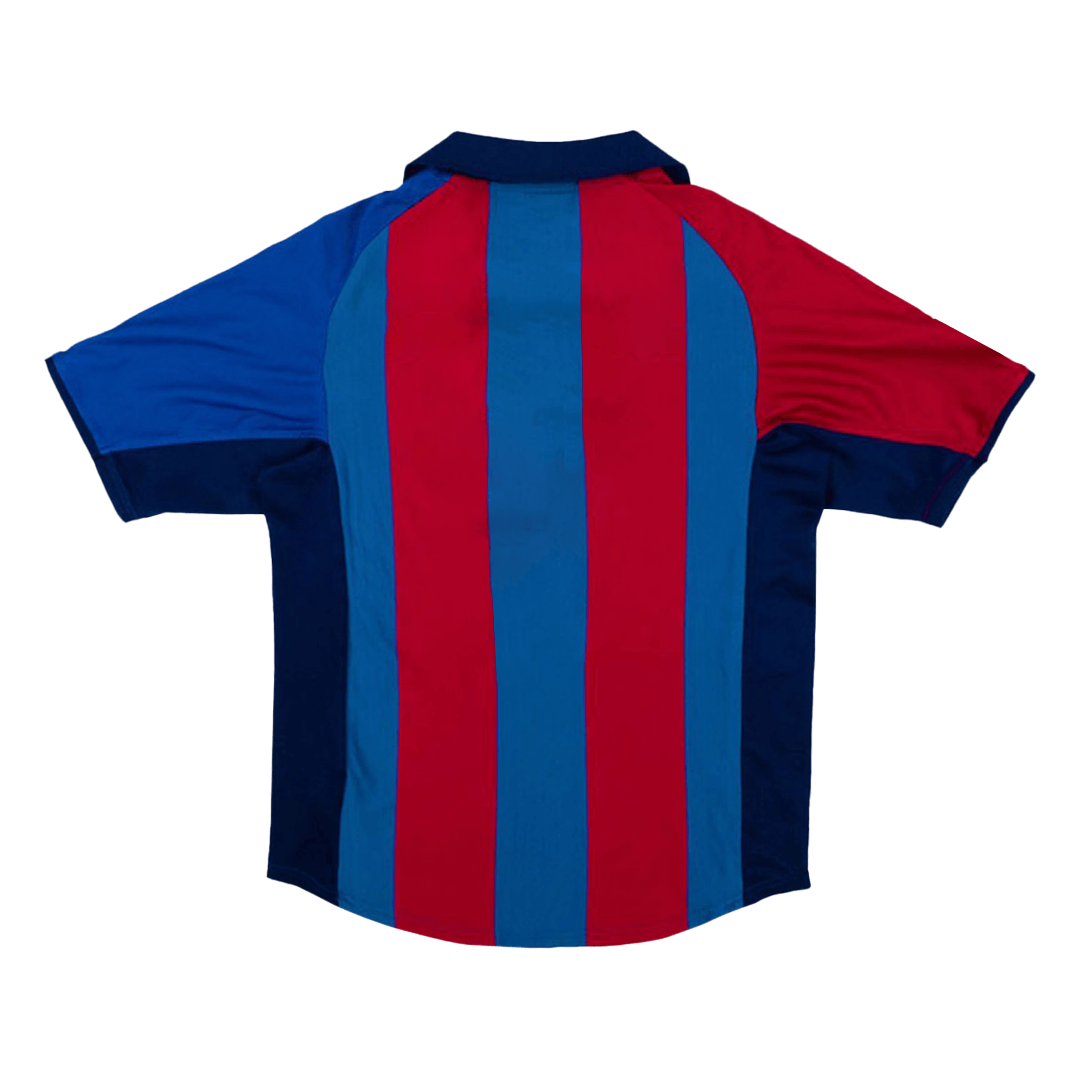 Barcelona Retro Home Football Shirt 2001/02 | Best Football Store