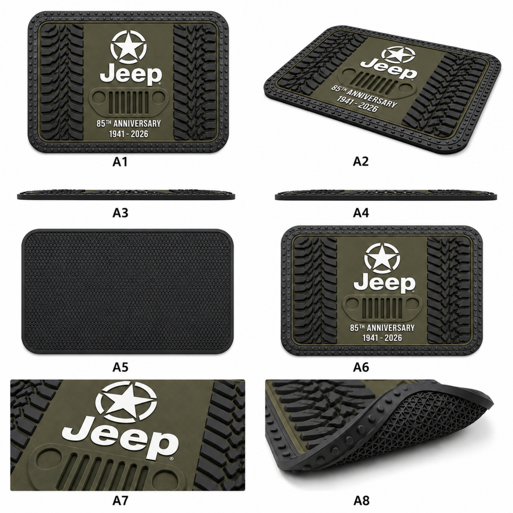 Jeep 85th Anniversary Collector Mat