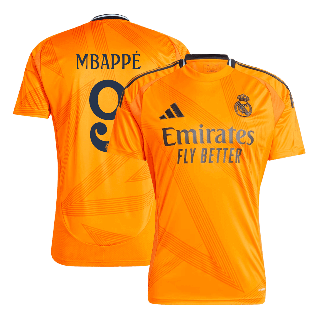 Mbappe #9 Real Madrid Away Football Shirt 2024/25