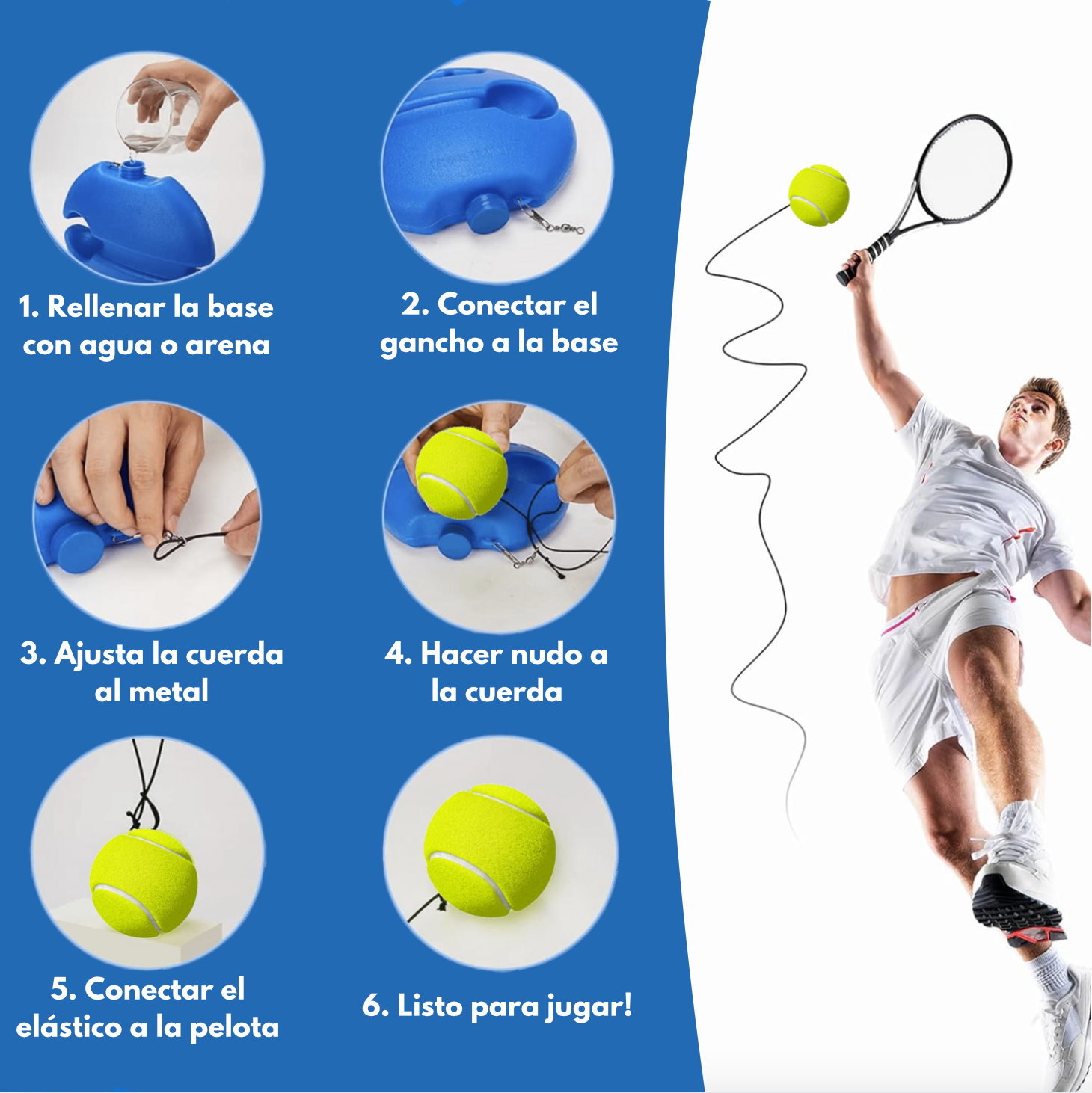 🔥48% OFF Last Day Sale--Solo Tennis Trainer--BUY 2 GET 10% OFF NOW