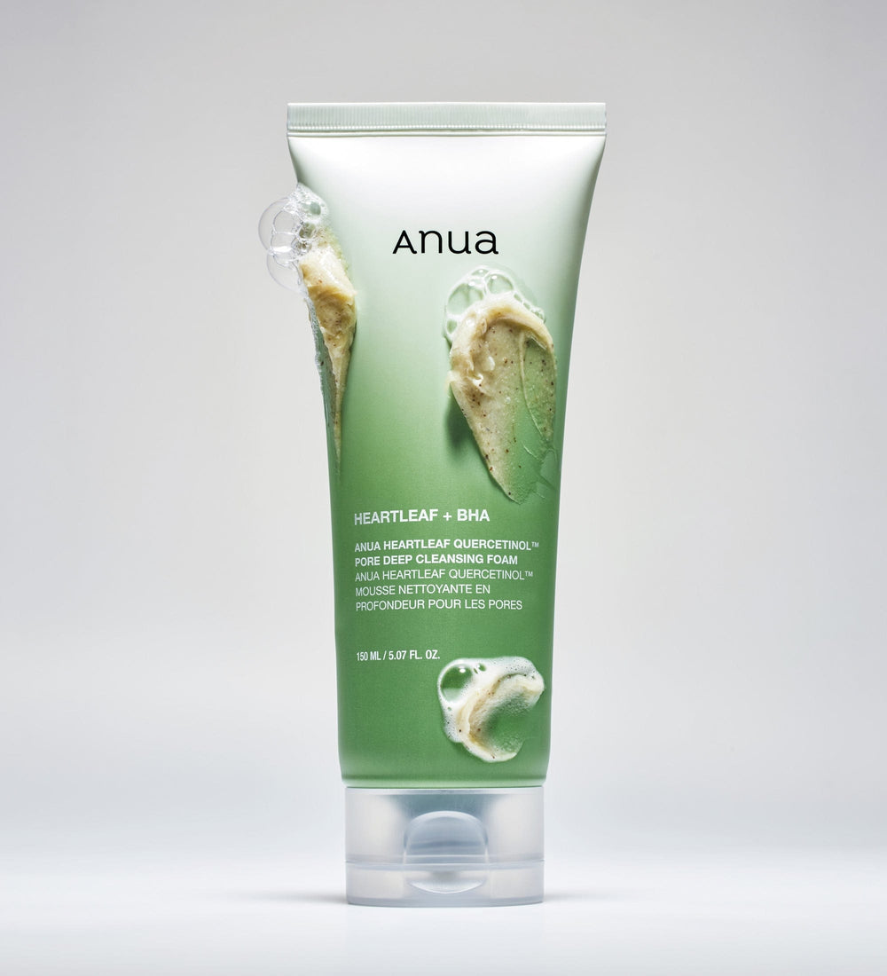 Heartleaf Pore Control Cleansing Oil and Heartleaf Quercetinol Pore Deep Cleansing Foam