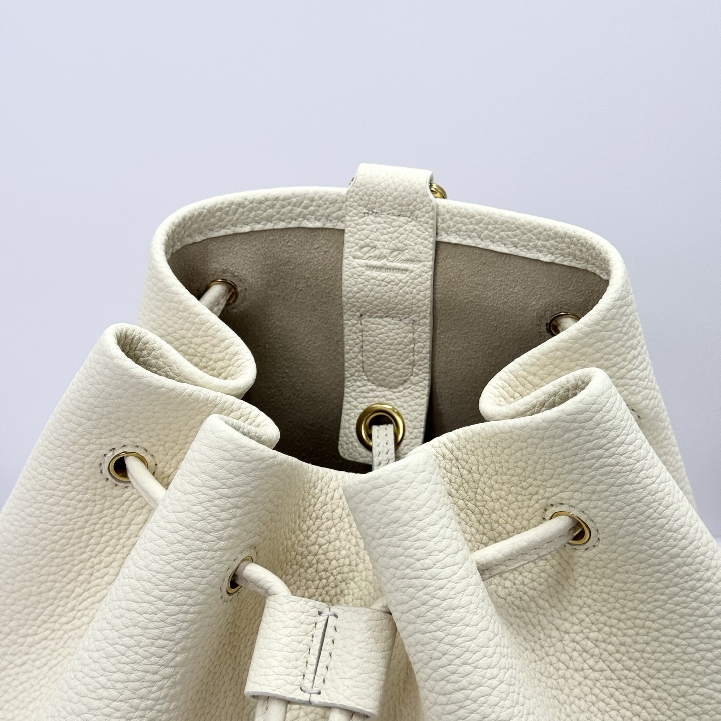 Loro Piana Extra Drawstring Backpack FAP4322
