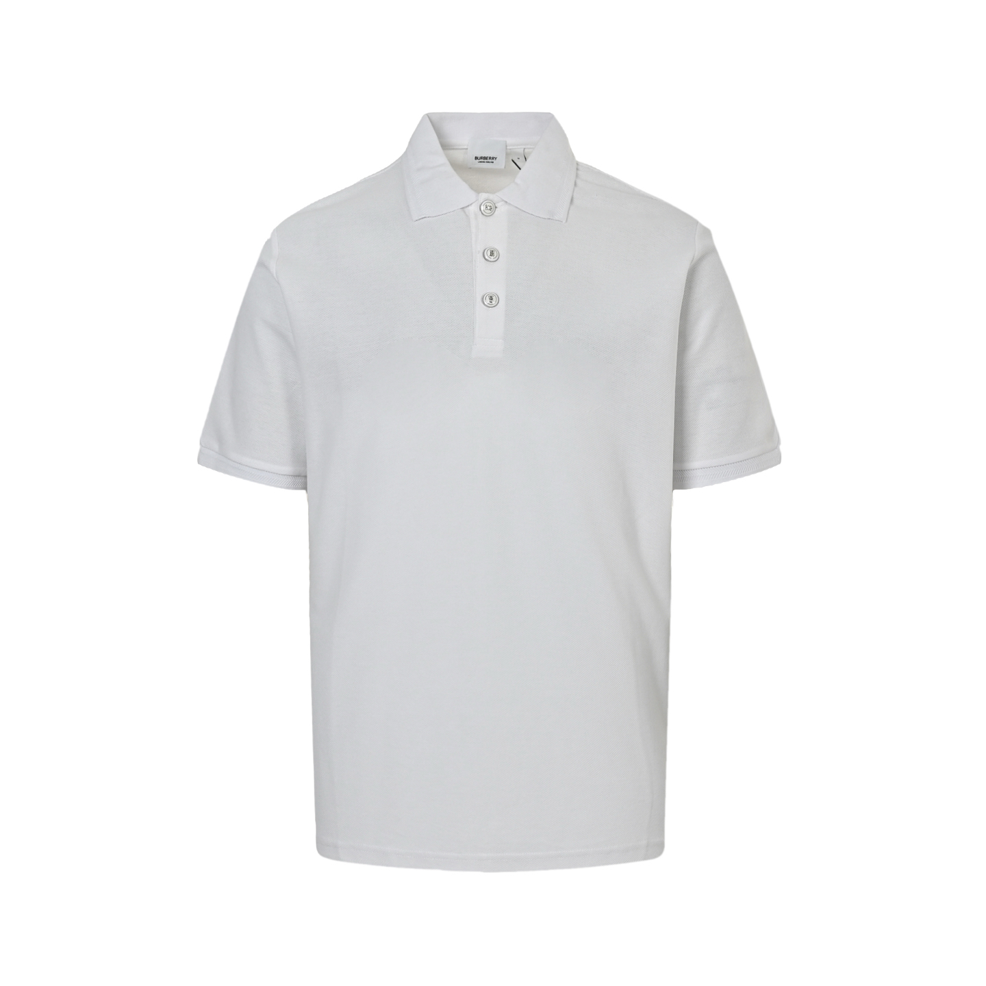 Burberry Button TB Letter Polo Short Sleeve