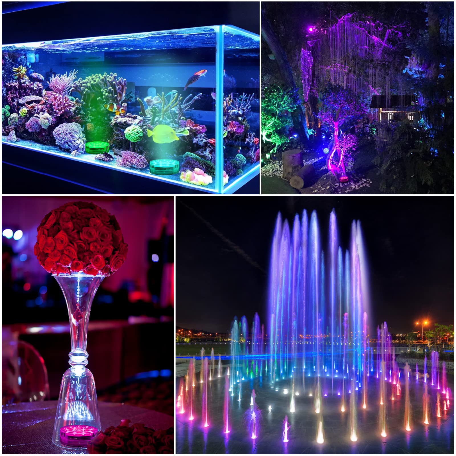 💥ON SALE💥LED remote control swimming pool, party atmosphere lights✨✨✨✨