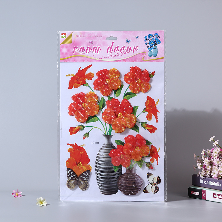 3D Vase Sticker&Best Gift Choice-BUY 5 BUNCHS FREE SHIPPING