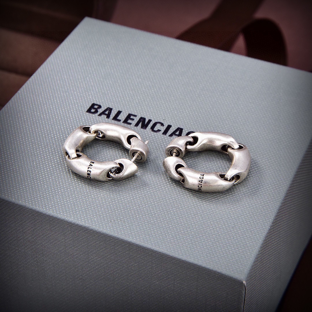Balenciaga Hoop Earrings