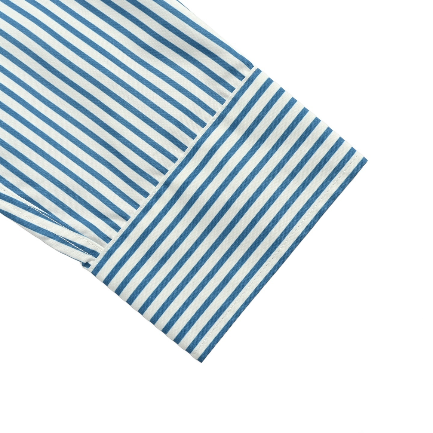 Louis Vuitton 25Fw striped patchwork shirt