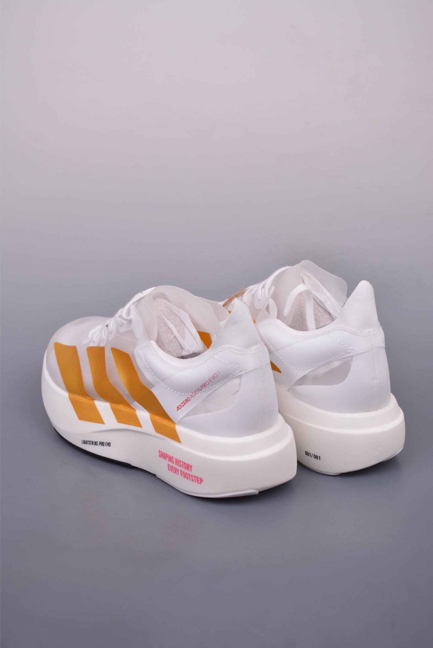 Adidas Adizero Adios Pro Evo 1 Running Shoes Cicada Wing Platinum IH5568