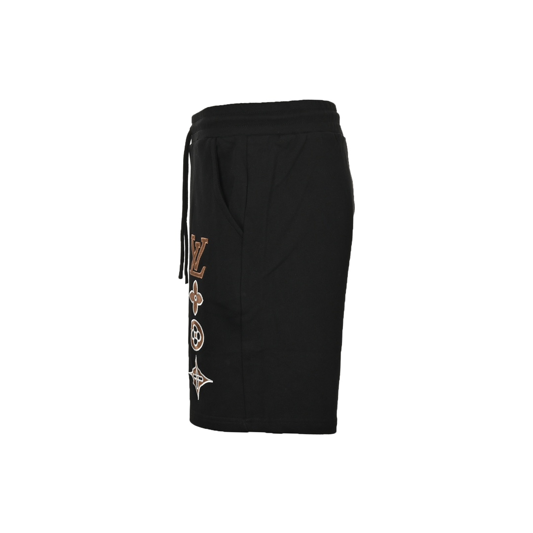Louis Vuitton 24ss embroidered monogram shorts