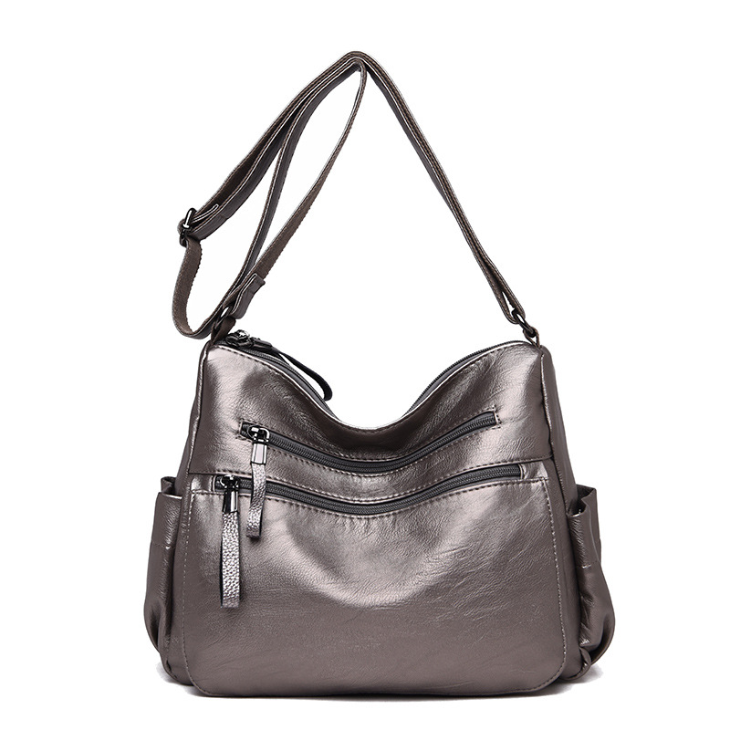 Casual Shoulder Bag Multi-pocket Large Crossbody Bag