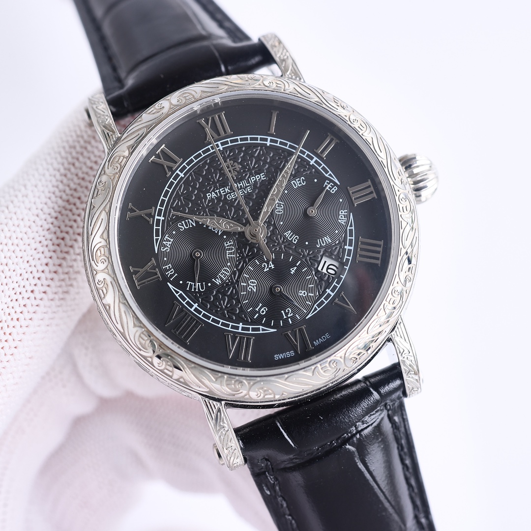 Patek Philippe Calatrava Engraved Watch