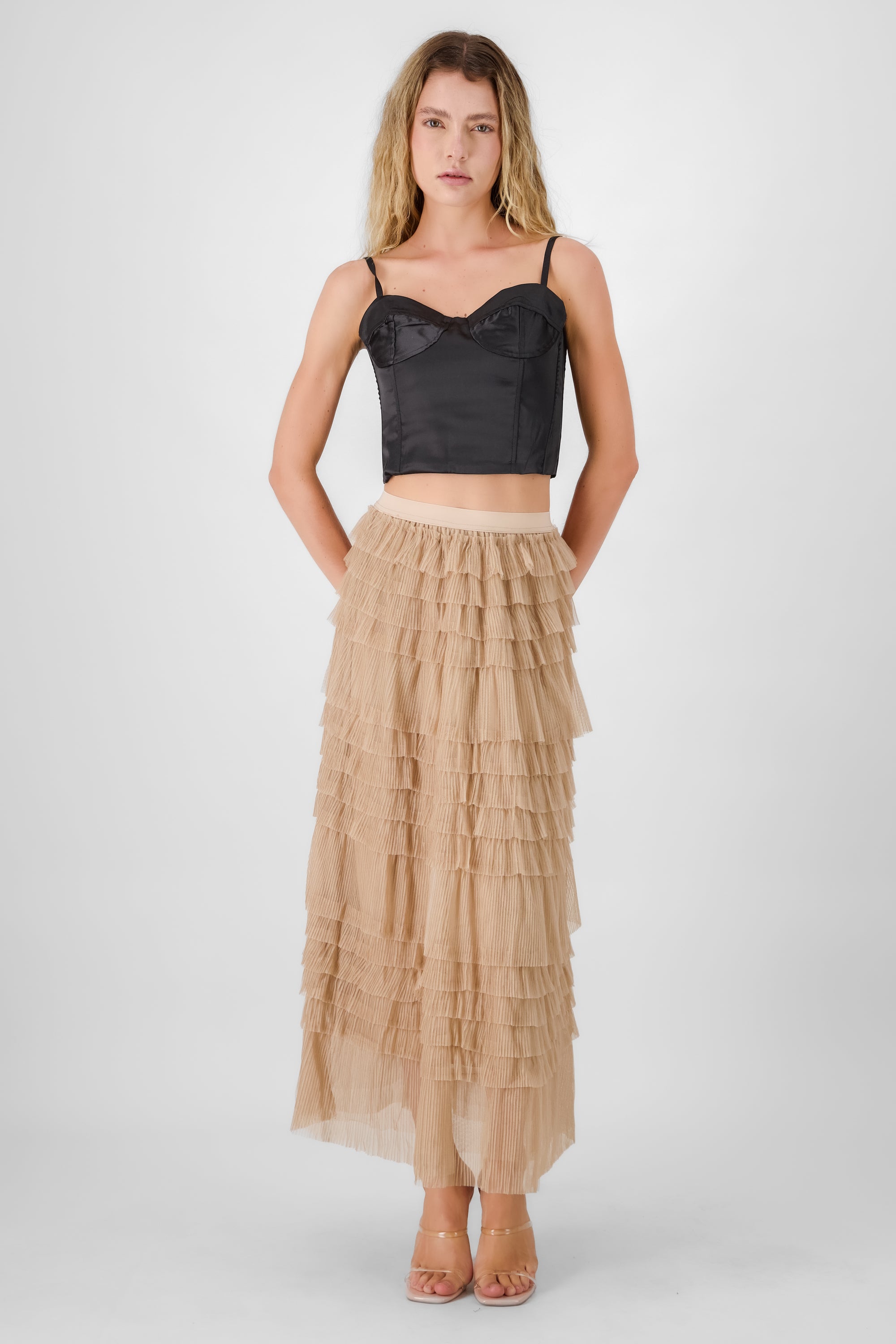 Strappy Sequin Top