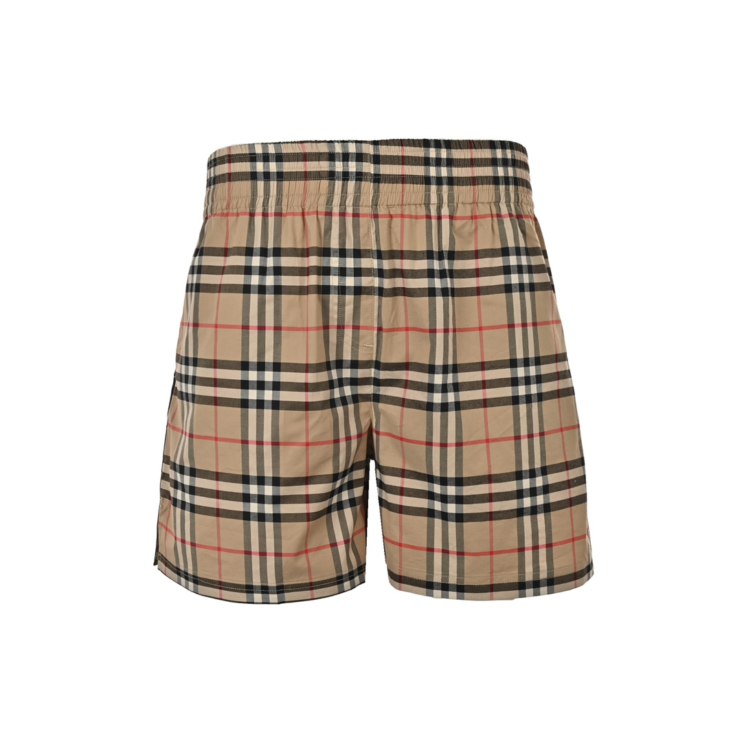 Burberry Classic Black Ribbon Check Shorts