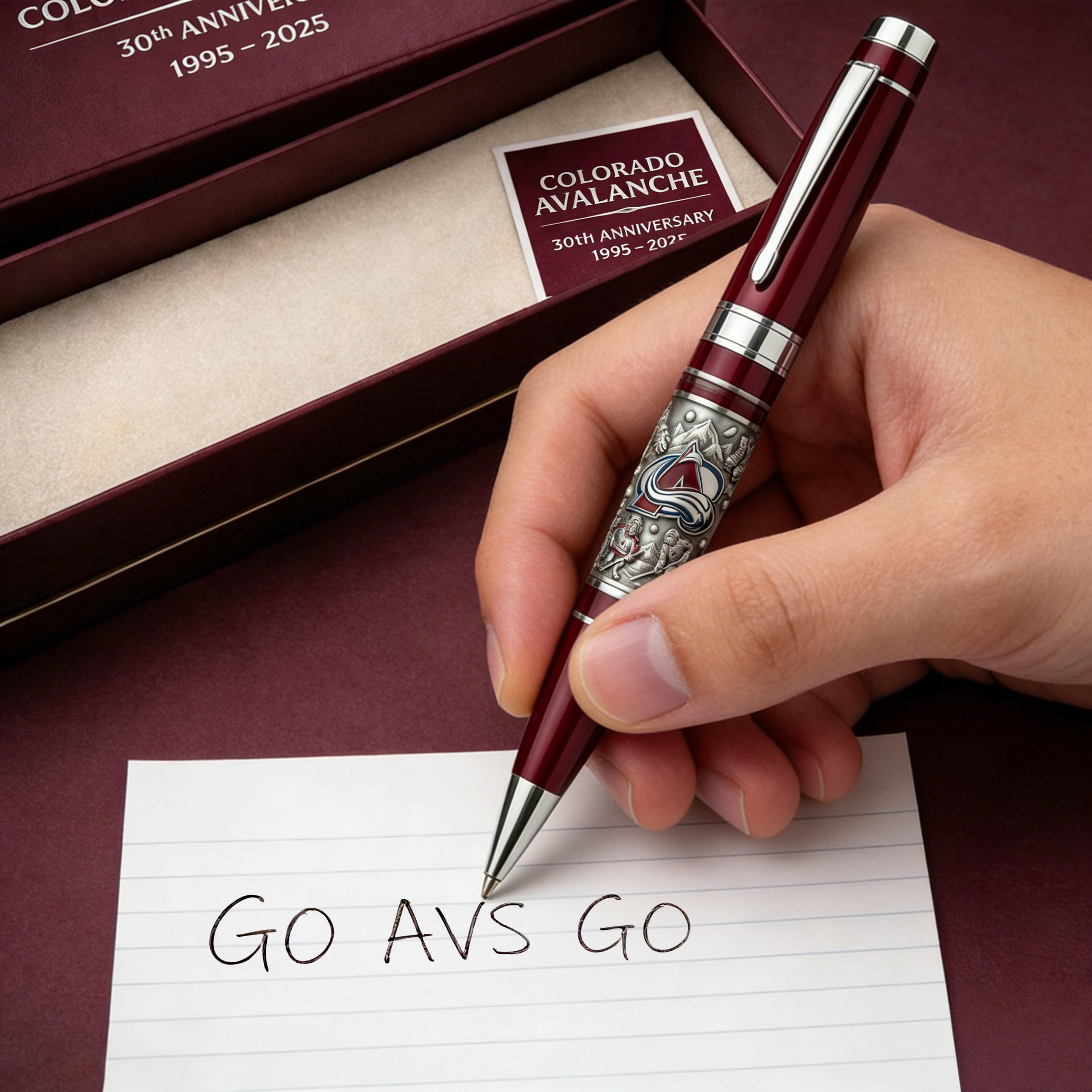 Colorado Avalanche 30th Anniversary Commemorative Pen (1995–2025)