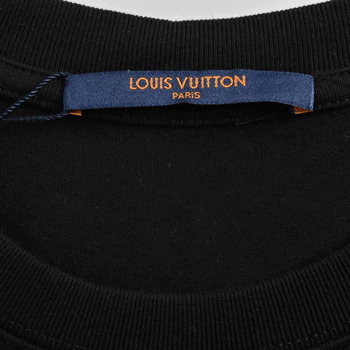 Louis Vuitton 25ss hemp rope knot embroidered short sleeves