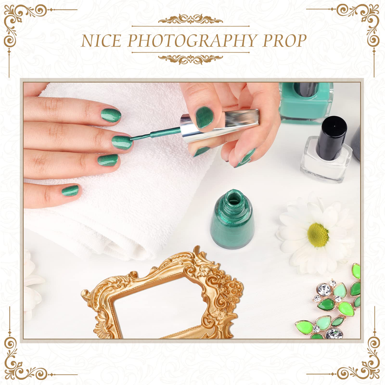 5 Pieces Vintage Resin Antique Picture Frame