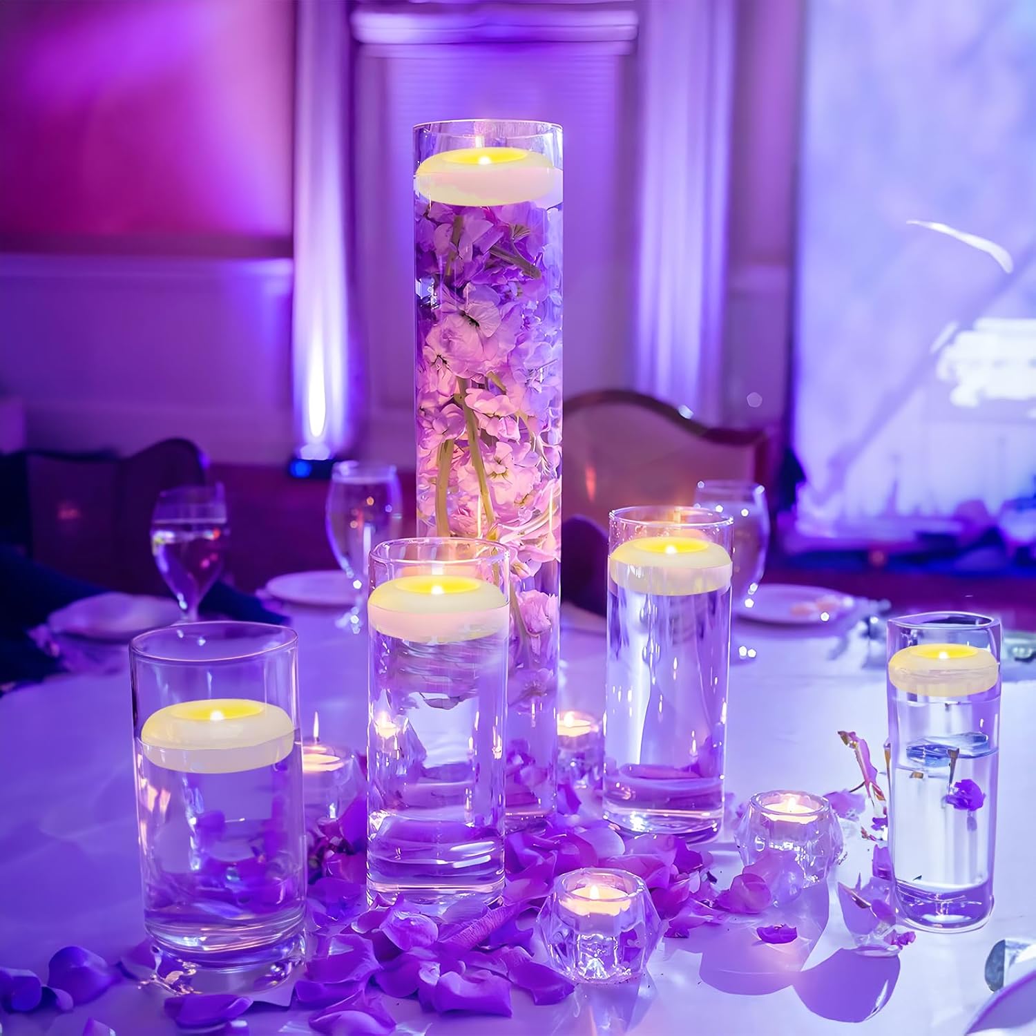 👍Last Day Promotion 60% OFF💥Flameless LED Floating Candles - 6 Pack