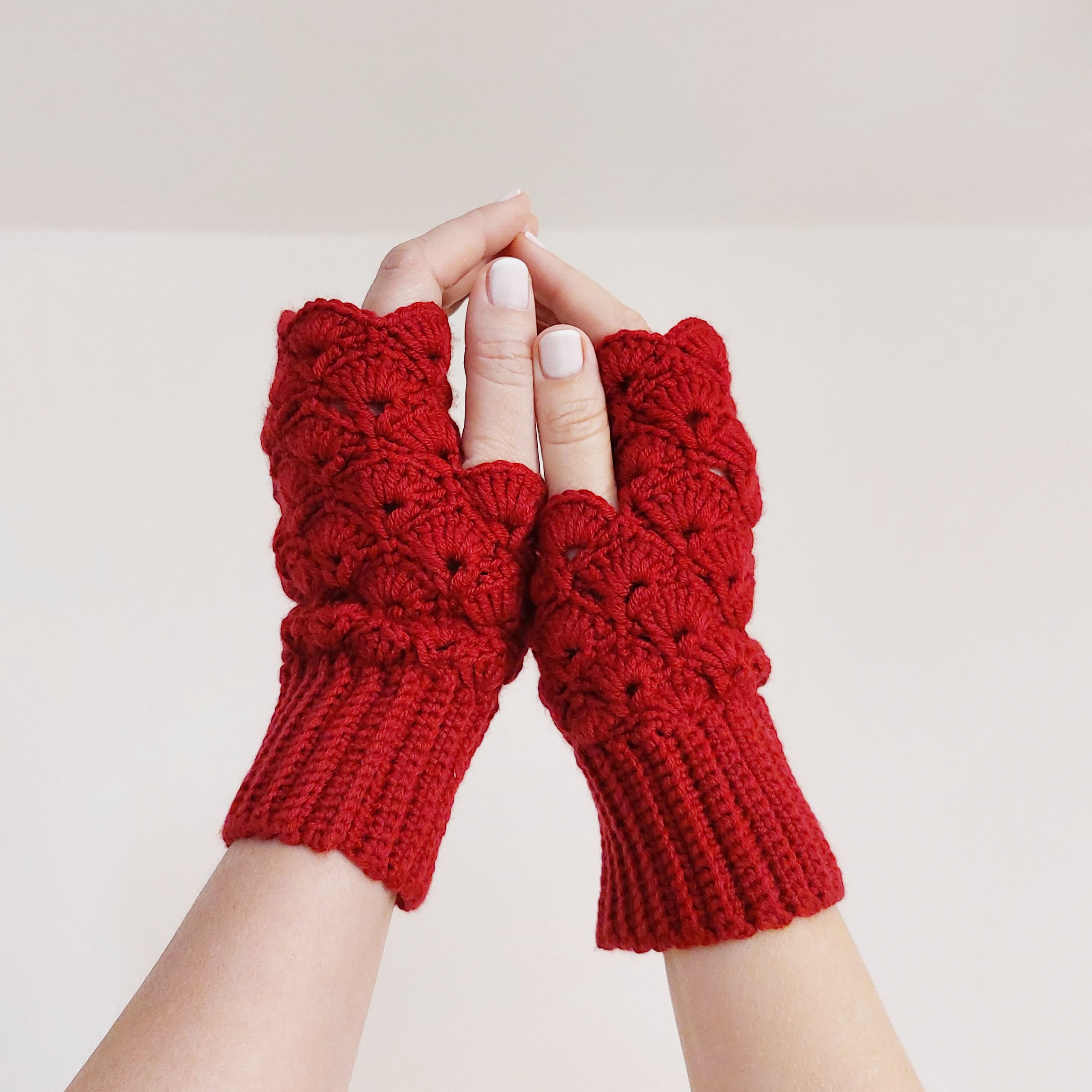 🎄CHRISTMAS ON SALE🔥Hand Knitted Premium Wool Cozy Fingerless Gloves