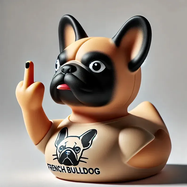 French Bulldog Duck