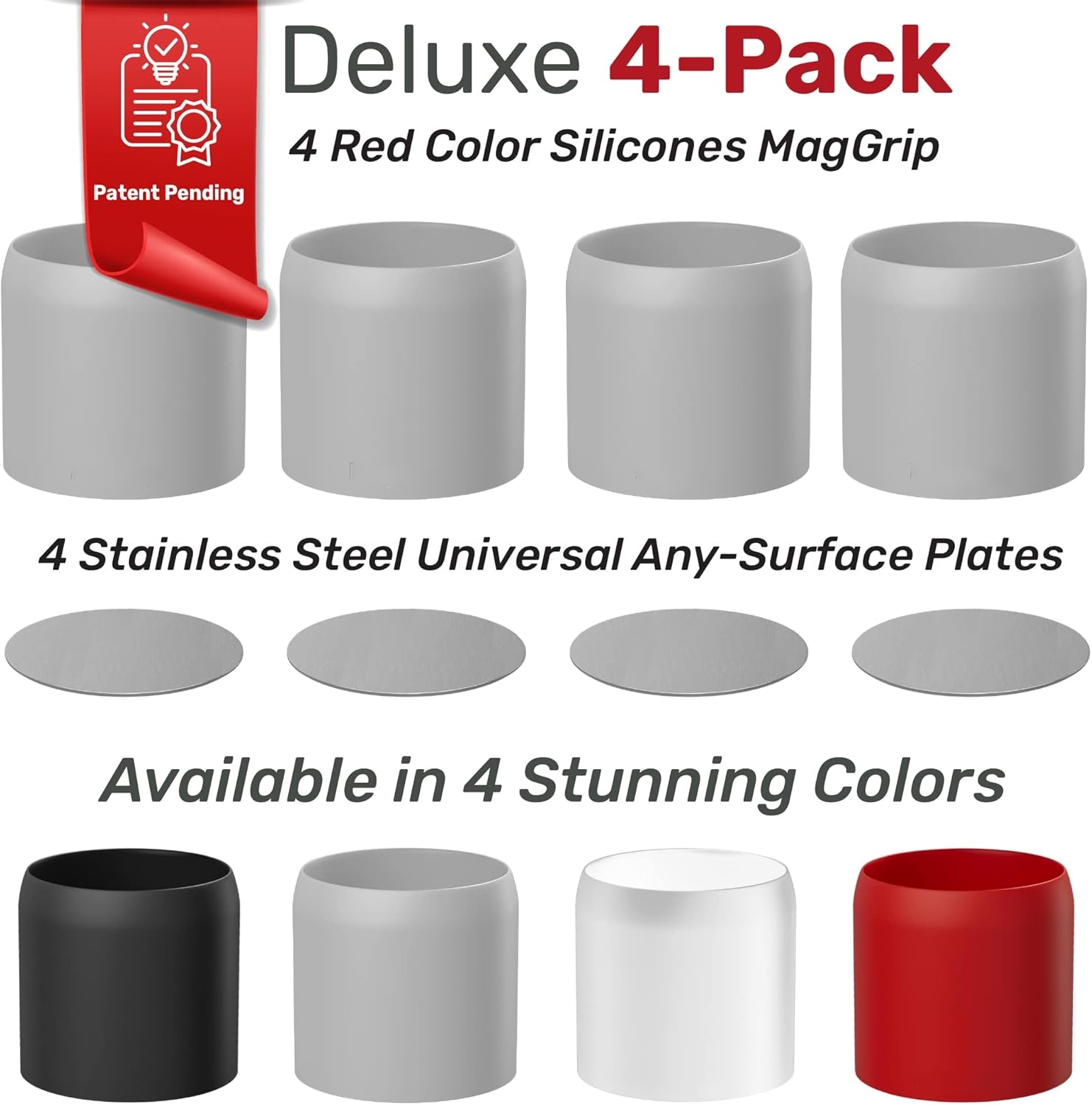 🔥On Sale🔥Magnetic Spice Jars Grip 4-Pack