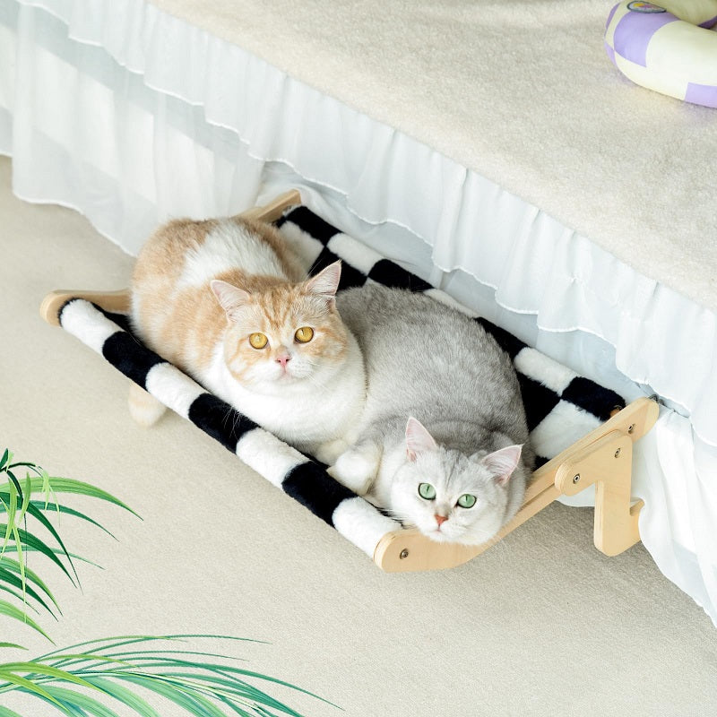 HOT SALE🔥 Comfortable Cat Hammock Bed - No Drilling No Suction Cup