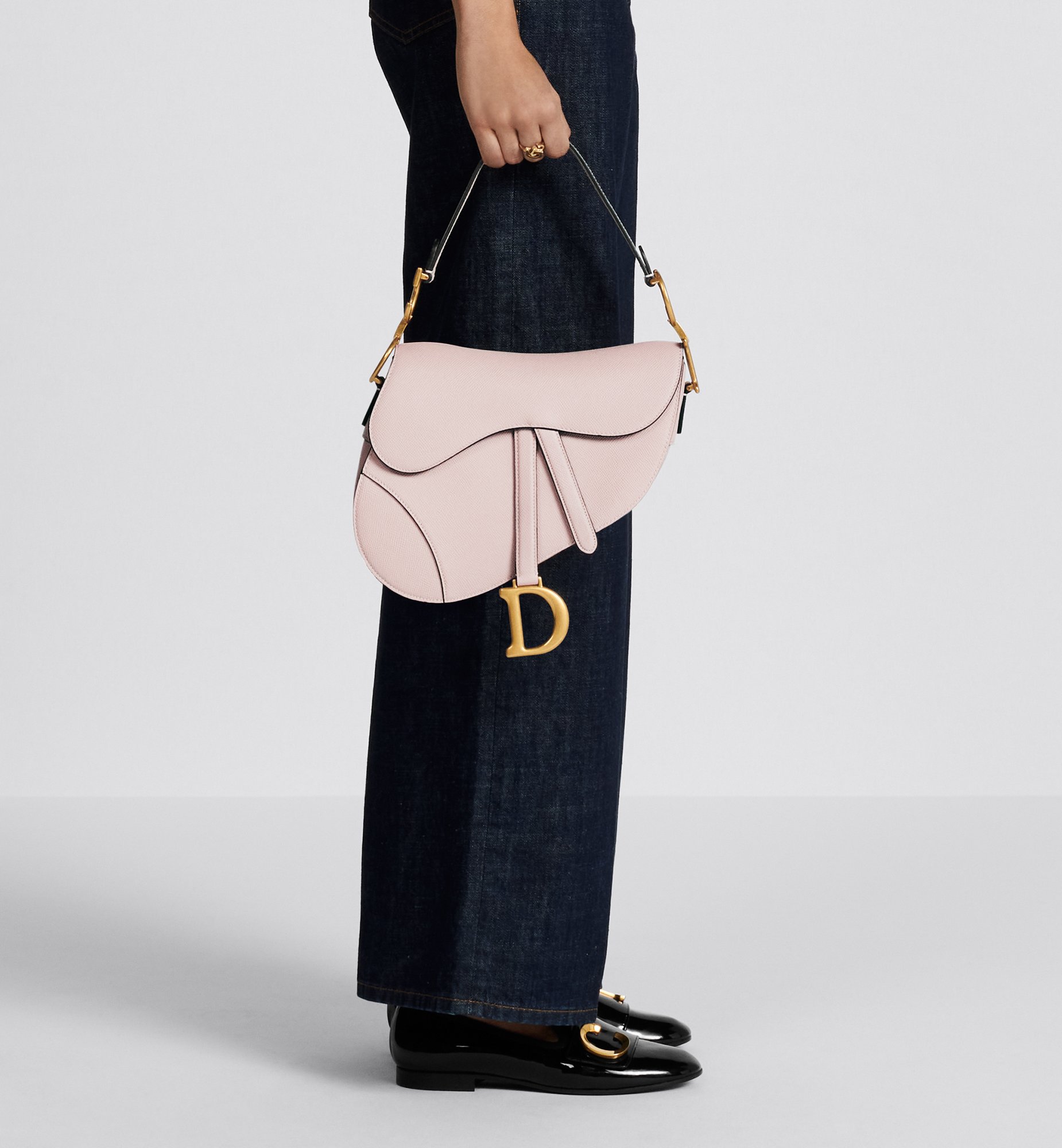 Dior Saddle Bag (with Shoulder Strap) M0455CBAA_M413