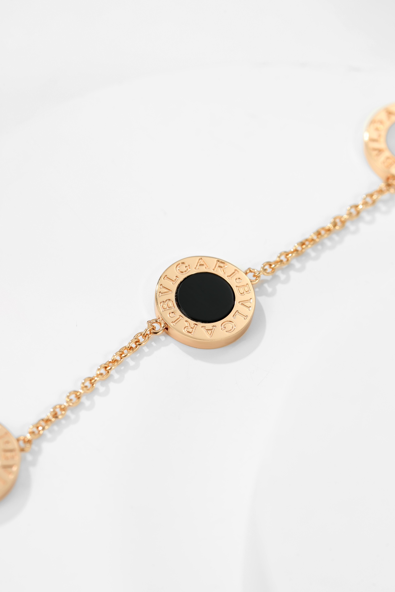 Bulgari Classic Mother-of-Pearl Four-Flower Bracelet