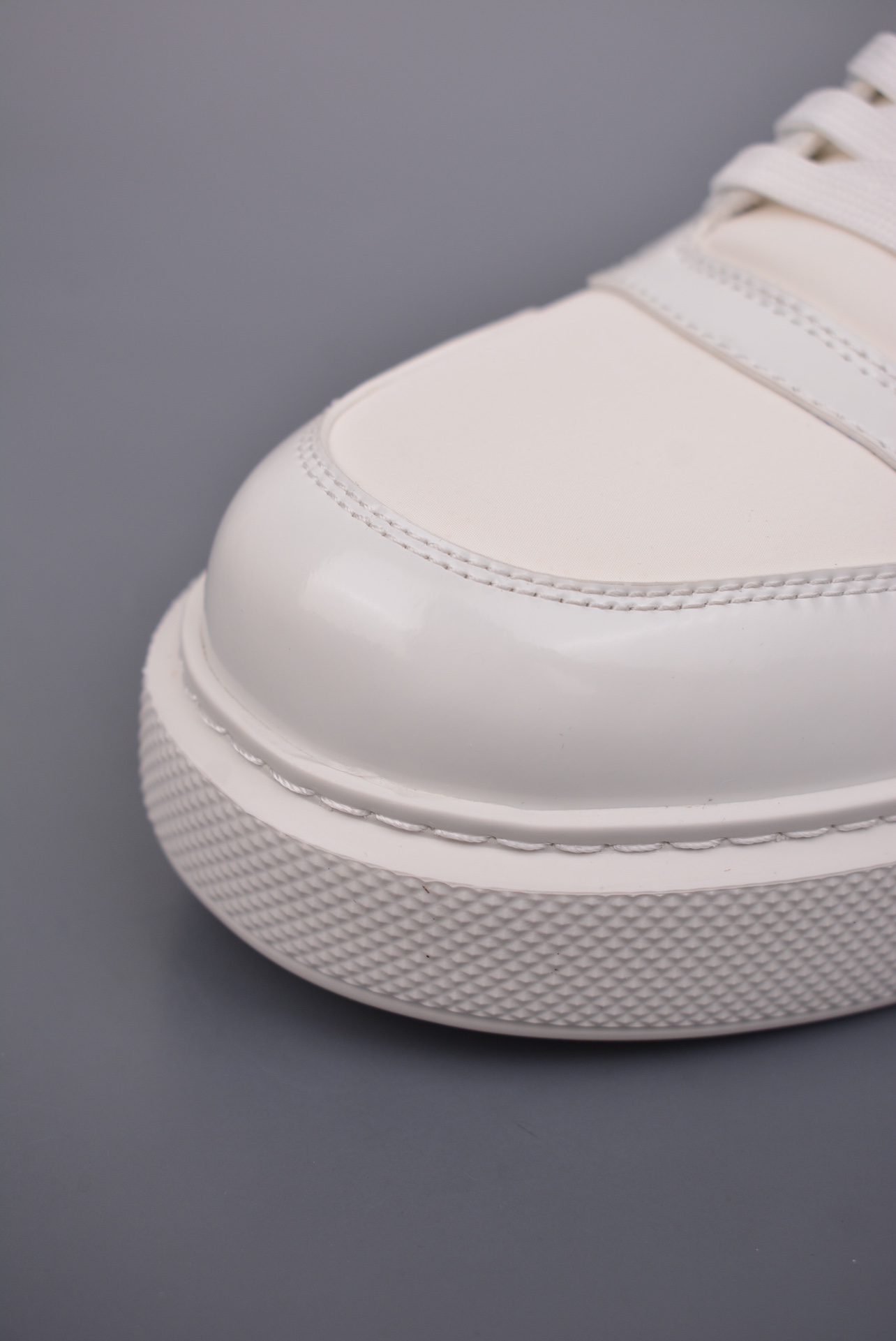 Prada Downtown Low Sneakers Bright White