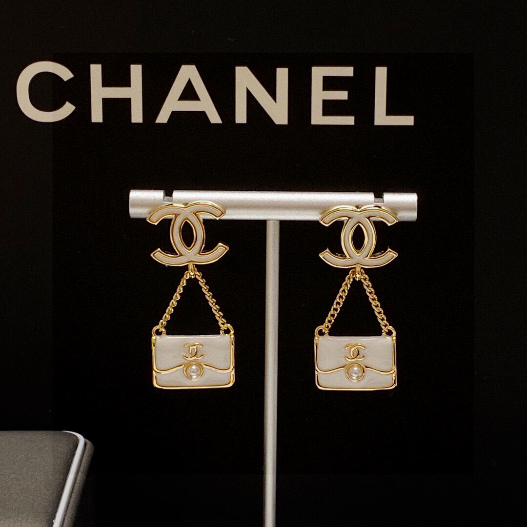 Chanel Classic Bag Earrings