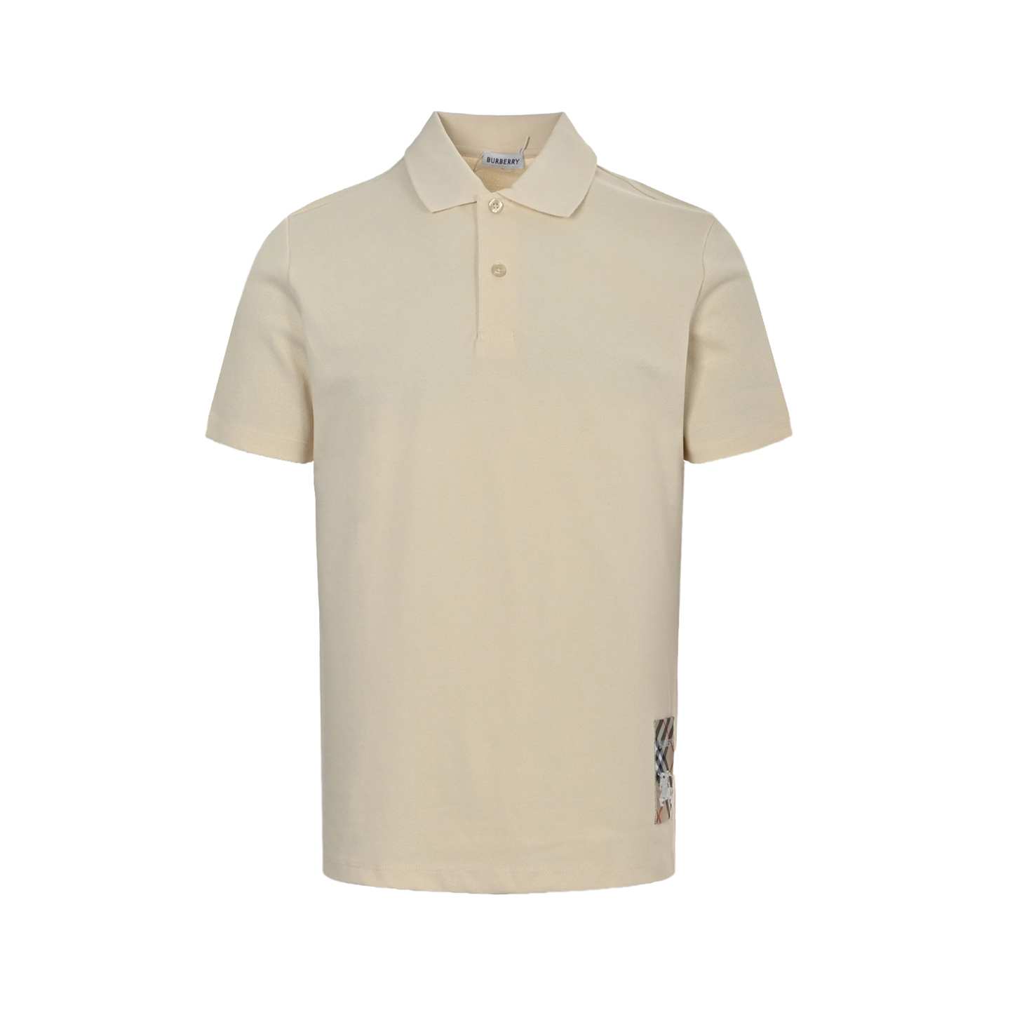 Burberry 25ss hem warhorse patch Polo short sleeve