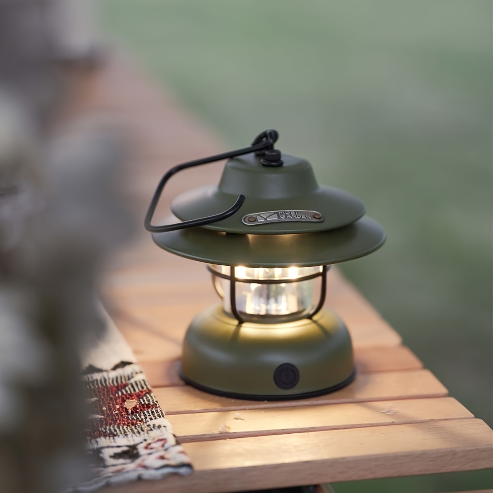 MOBI GARDEN Star Wishes Retro Camp Lights, Outdoor Lamp