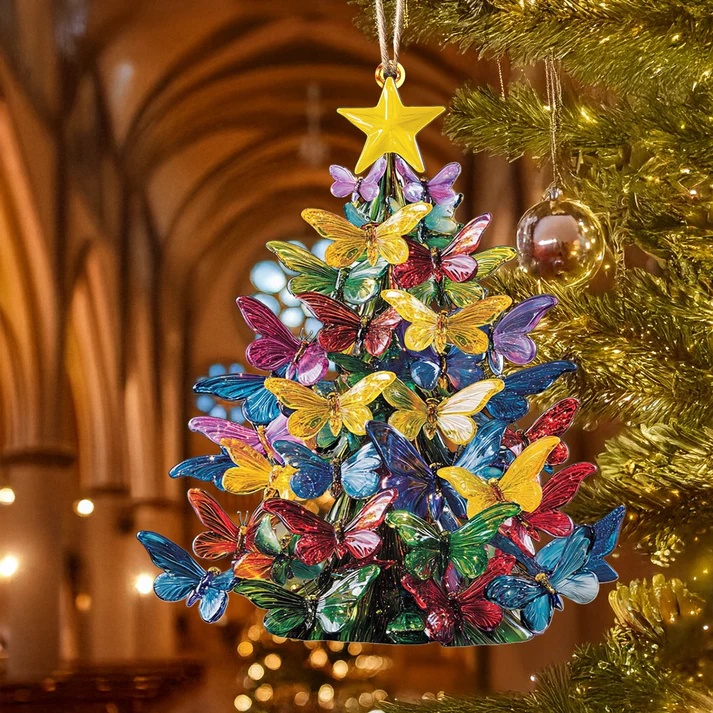 Butterfly Xmas Ornament